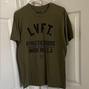 Olive Green LVFT Men's T-Shirt
